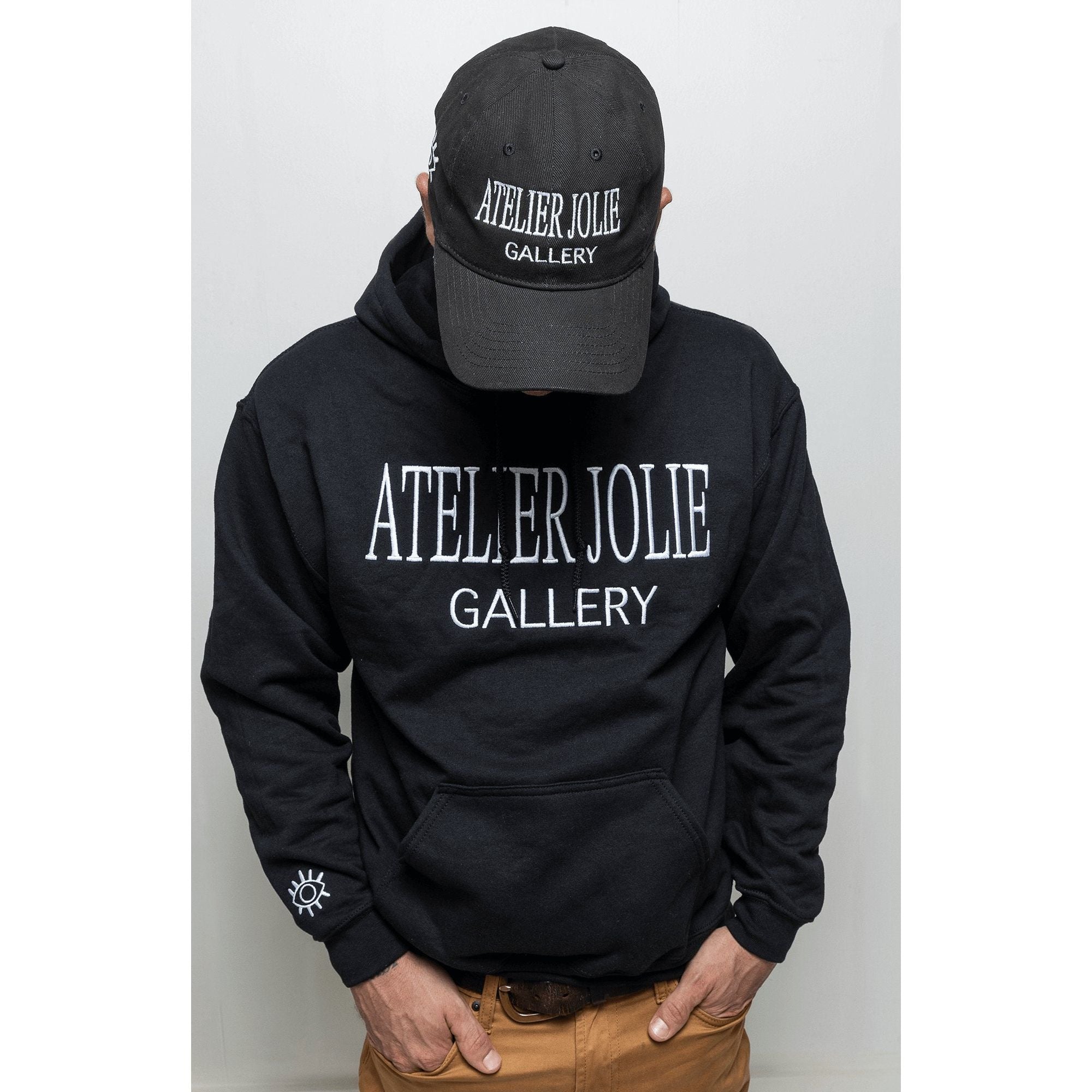 AJG Embroidered Hoodie - Atelier Jolie Gallery