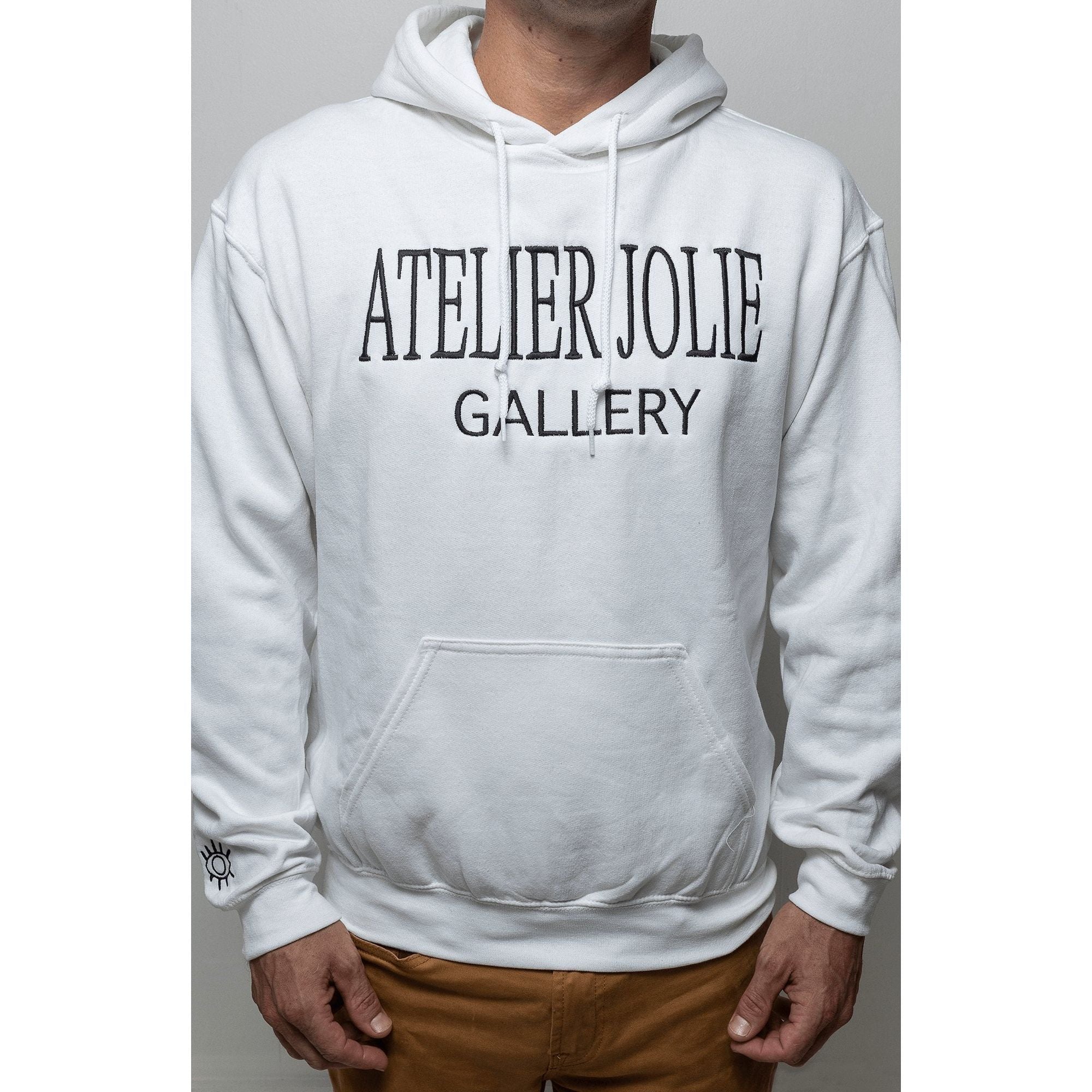 AJG Embroidered Hoodie - Atelier Jolie Gallery